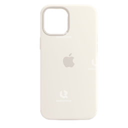 [96.5308-MO] Silicone Case For iPhone 12 Pro Max, white