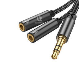 [MO] JOYROOM Headphone Male to 2-Female Audio Cable SY-A04