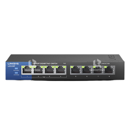 [V-BC] LINKSYS SWITCH LGS108P-EU 8 PORT with 4 Port POE+