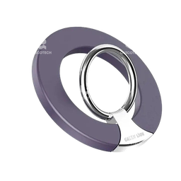 [MO] Green Lion Magnetic Ring Buckle, Purple