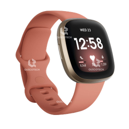 [NJM] FITBIT Versa 3, Health & Fitness Smart watch, Pink