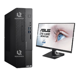 ASUS DESKTOP S500SC TOWER, I5-11500, 16GB, 256GB NVME, WITH ASUS MONITOR 24"