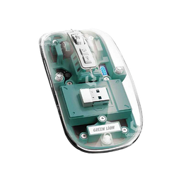 GREEN LION TRANSPARENT MOUSE GL-113
