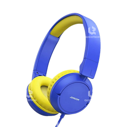 [MO] JOYROOM  Wired Headphones, Blue (Kids) JR-HC1