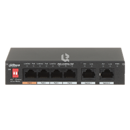 DAHUA SWITCH DH-PFS3006-4ET-60-V2 4 PORT 2MB-UPLINK 60W POE