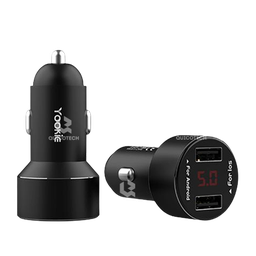 [MO] YOOKIE Micro Car Charger PC1, Black